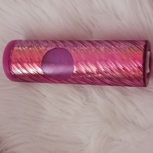 Starbucks Pink Iriddescent Sangria Textured Spiral Water Bottle Tumbler